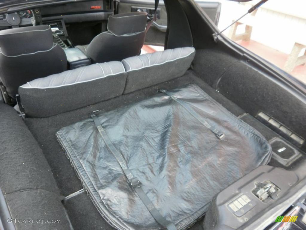 1987 Camaro IROC-Z Sport Coupe - Black / Black photo #11