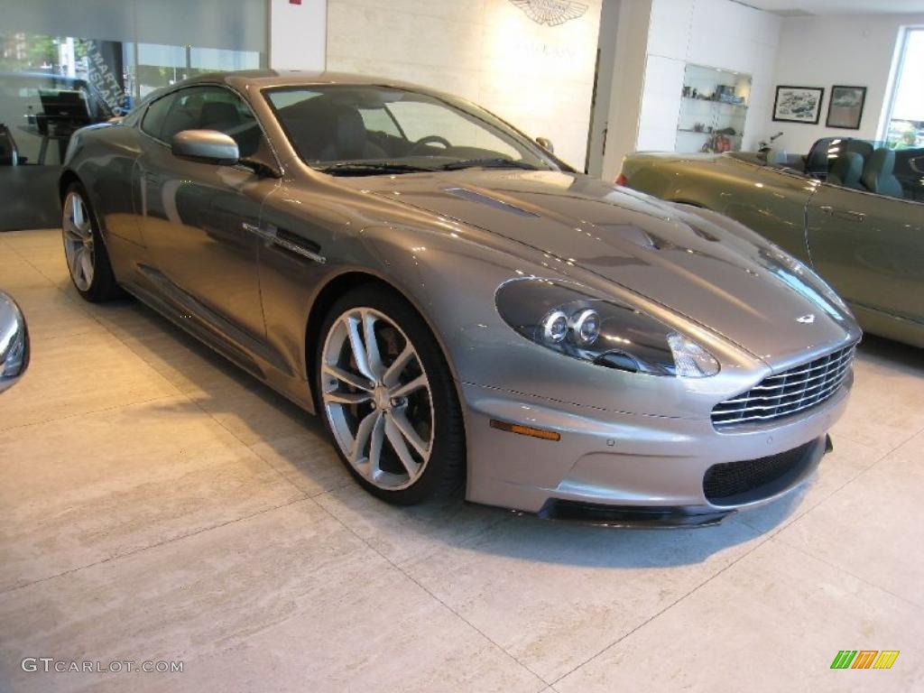 2009 DBS Coupe - Tungsten Silver / Obsidian Black photo #1