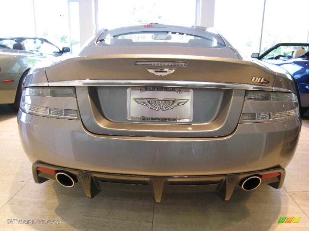 2009 DBS Coupe - Tungsten Silver / Obsidian Black photo #10