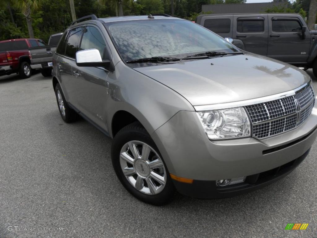 2008 MKX AWD - Vapor Silver Metallic / Medium Light Stone photo #1