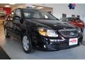 Ebony Black - Spectra EX Sedan Photo No. 10