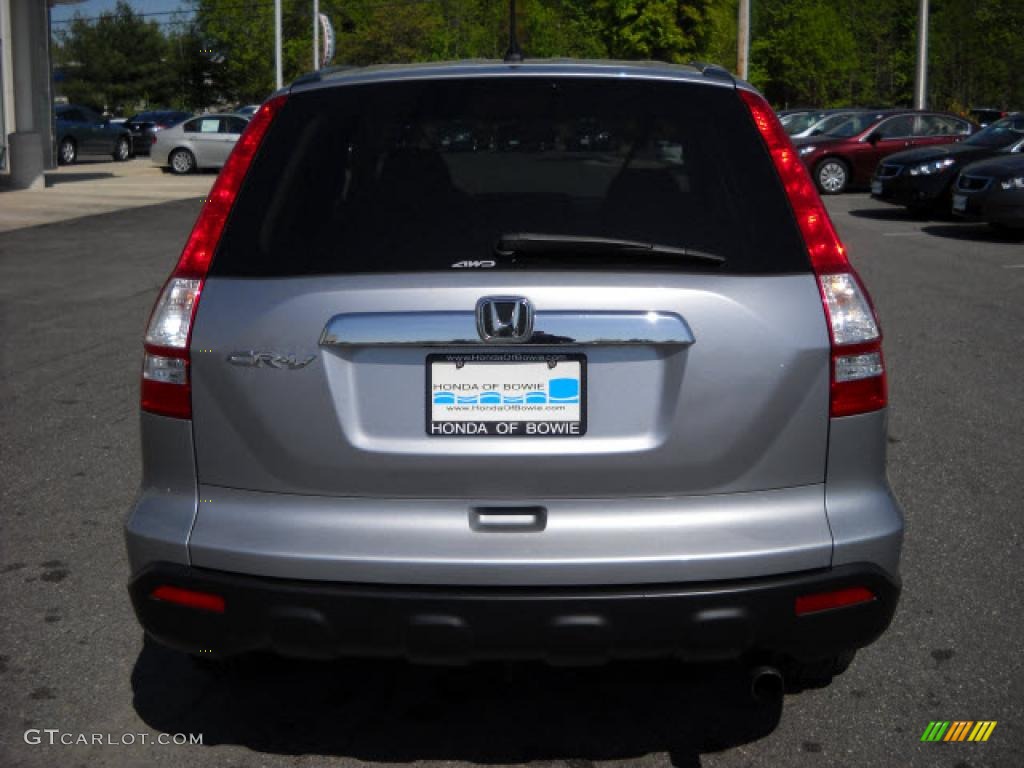 2008 CR-V EX 4WD - Whistler Silver Metallic / Gray photo #4