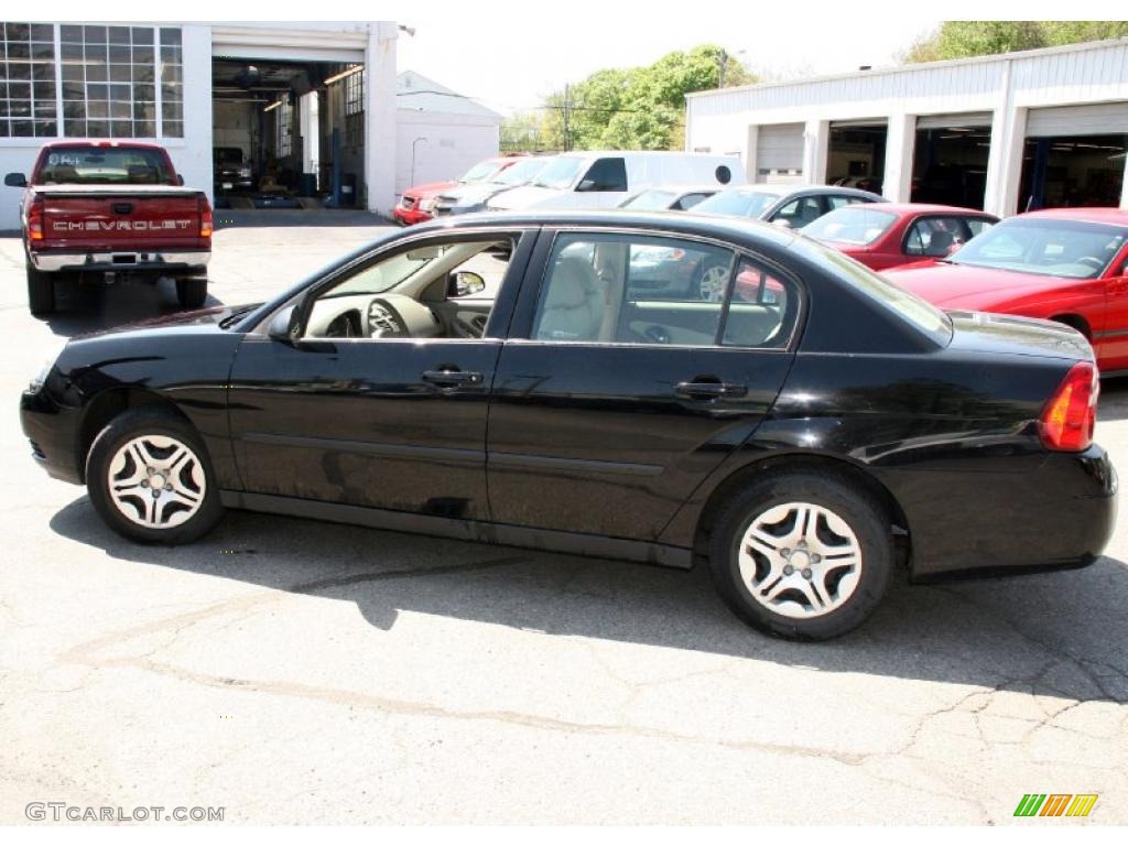 2005 Malibu Sedan - Black / Gray photo #9