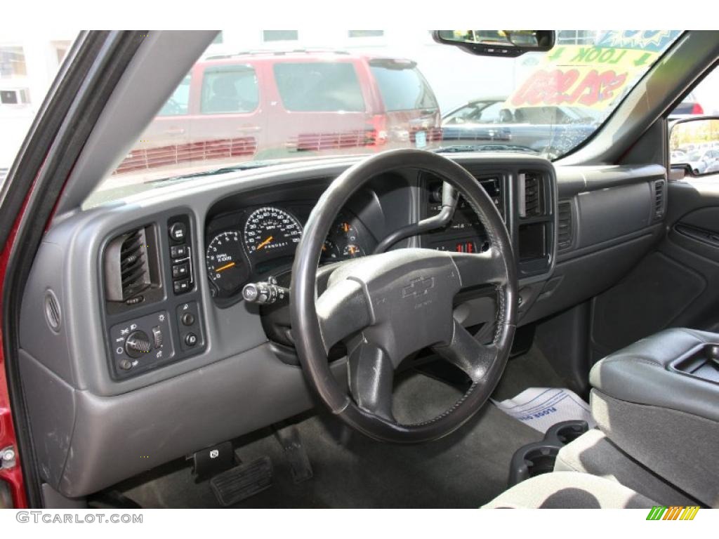 2006 Silverado 1500 Z71 Extended Cab 4x4 - Sport Red Metallic / Medium Gray photo #11