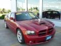 2006 Inferno Red Crystal Pearl Dodge Charger SRT-8  photo #3