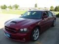 2006 Inferno Red Crystal Pearl Dodge Charger SRT-8  photo #5