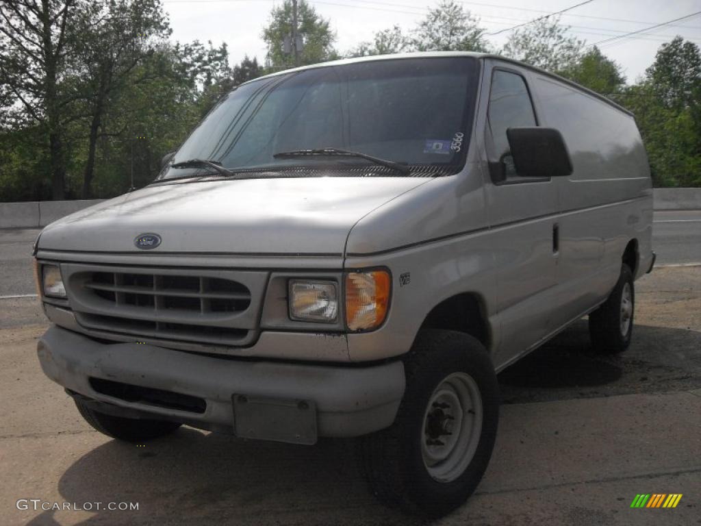 Silver Metallic Ford E Series Van