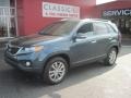 Pacific Blue 2011 Kia Sorento EX