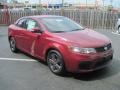 2010 Spicy Red Kia Forte Koup EX  photo #2