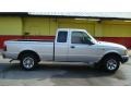 2002 Silver Frost Metallic Ford Ranger XL SuperCab  photo #2