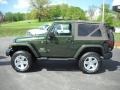 2008 Jeep Green Metallic Jeep Wrangler Sahara 4x4  photo #8