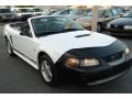 2001 Oxford White Ford Mustang V6 Convertible  photo #14