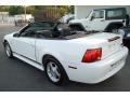 2001 Oxford White Ford Mustang V6 Convertible  photo #44
