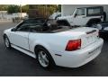 2001 Oxford White Ford Mustang V6 Convertible  photo #45