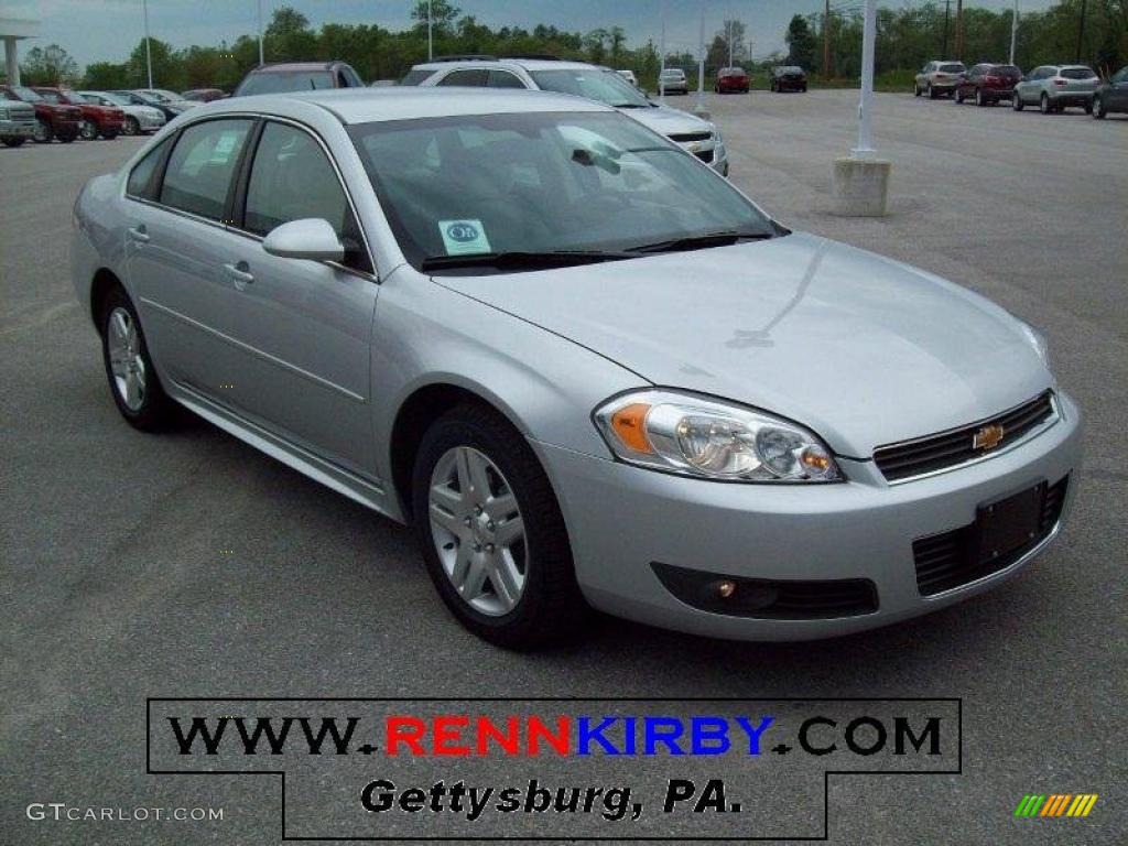 2010 Impala LT - Silver Ice Metallic / Gray photo #1