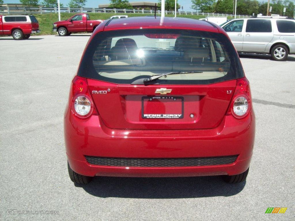 2010 Aveo Aveo5 LT - Sport Red / Neutral photo #6