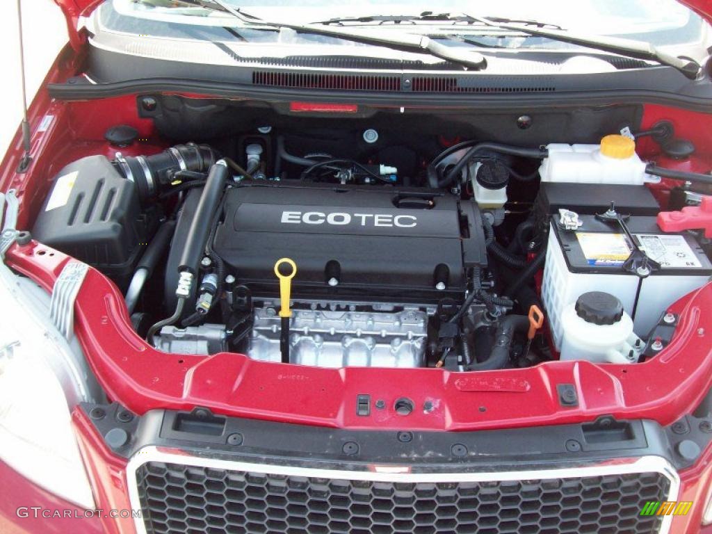 2010 Aveo Aveo5 LT - Sport Red / Neutral photo #8