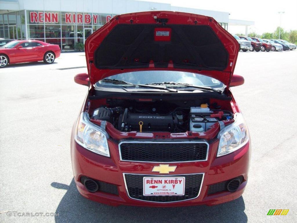 2010 Aveo Aveo5 LT - Sport Red / Neutral photo #9