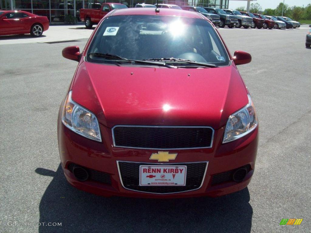2010 Aveo Aveo5 LT - Sport Red / Neutral photo #10