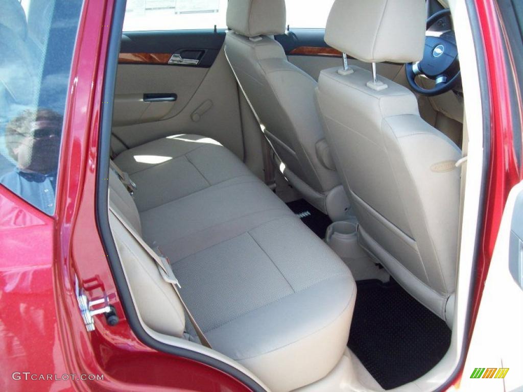 2010 Aveo Aveo5 LT - Sport Red / Neutral photo #24