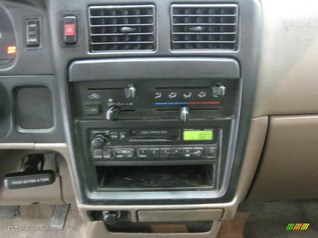 1996 Tacoma V6 Extended Cab - Sunfire Red Pearl / Beige photo #5