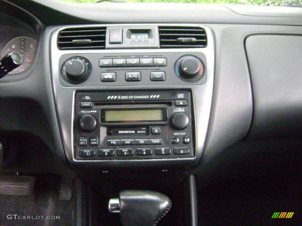 2002 Accord EX Coupe - Satin Silver Metallic / Charcoal photo #11