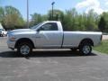 2010 Bright Silver Metallic Dodge Ram 2500 SLT Regular Cab 4x4  photo #4