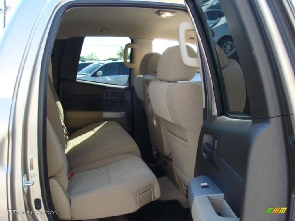 2008 Tundra Double Cab 4x4 - Desert Sand Mica / Beige photo #12