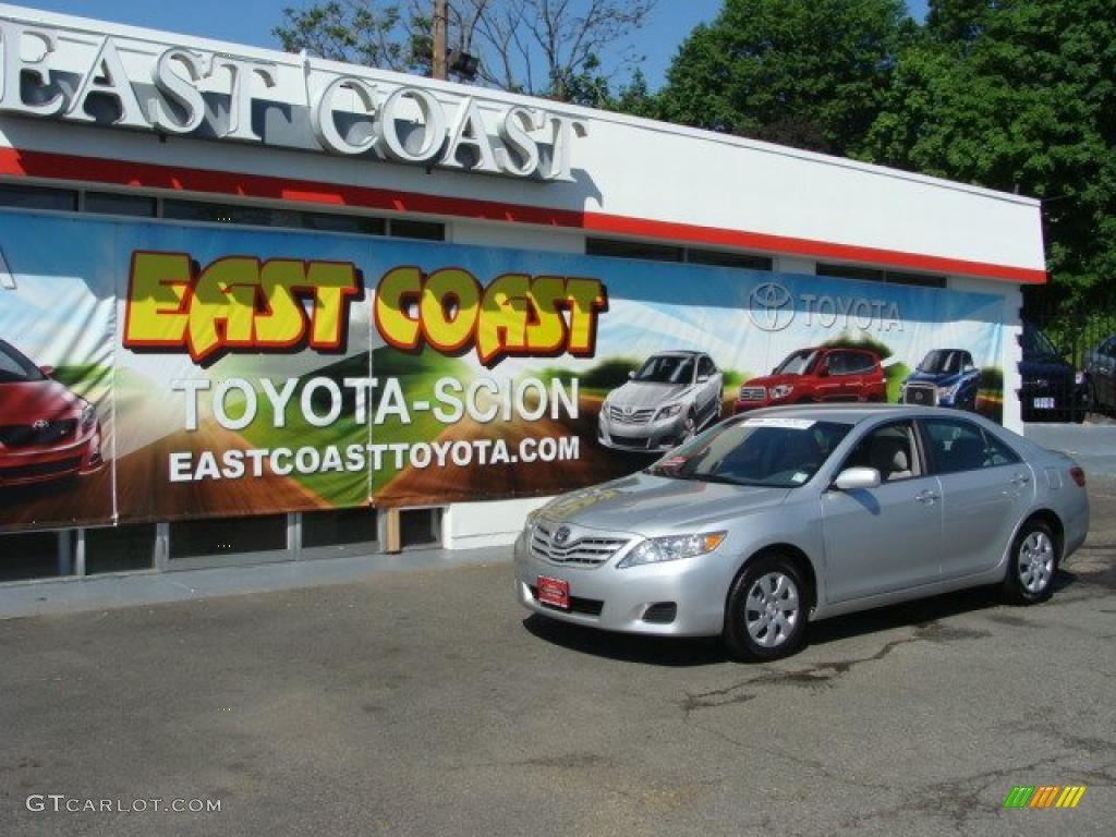 2010 Camry LE - Classic Silver Metallic / Ash Gray photo #1