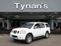 2010 Blizzard White Nissan Armada SE 4WD  photo #1