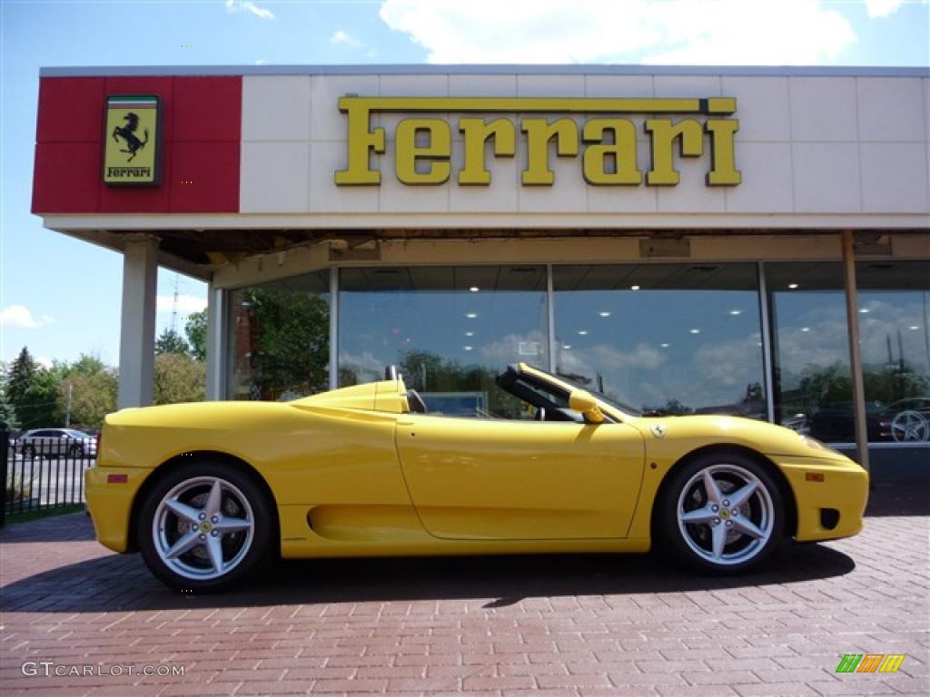 Fly Yellow Ferrari 360