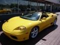 2002 Fly Yellow Ferrari 360 Spider  photo #5