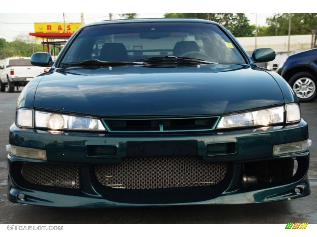 1998 240SX SE - Cobalt Green Pearl Metallic / Black photo #15