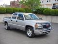 2006 Silver Birch Metallic GMC Sierra 1500 SLT Crew Cab 4x4  photo #8
