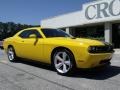 2010 Detonator Yellow Dodge Challenger SRT8  photo #2