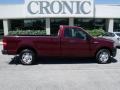 2006 Dark Toreador Red Metallic Ford F150 XL Regular Cab  photo #1