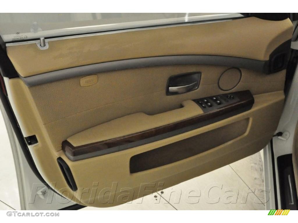 2002 7 Series 745Li Sedan - Alpine White / Beige III photo #11