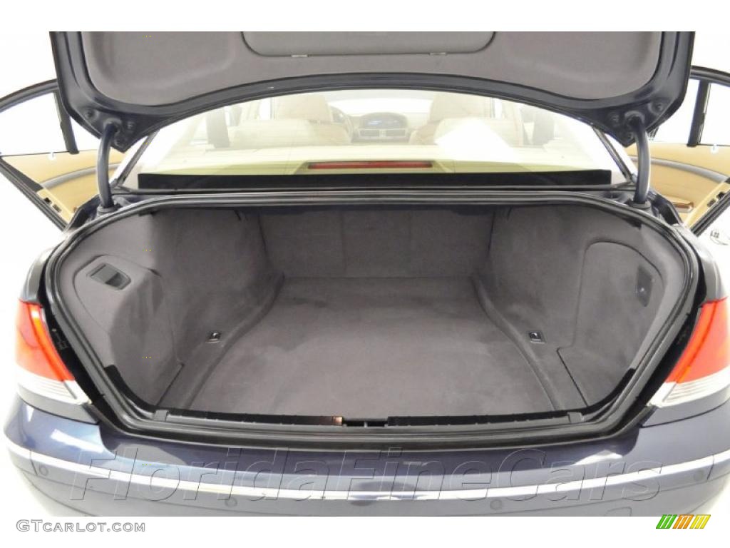 2003 7 Series 745Li Sedan - Orient Blue Metallic / Dark Beige/Beige III photo #9