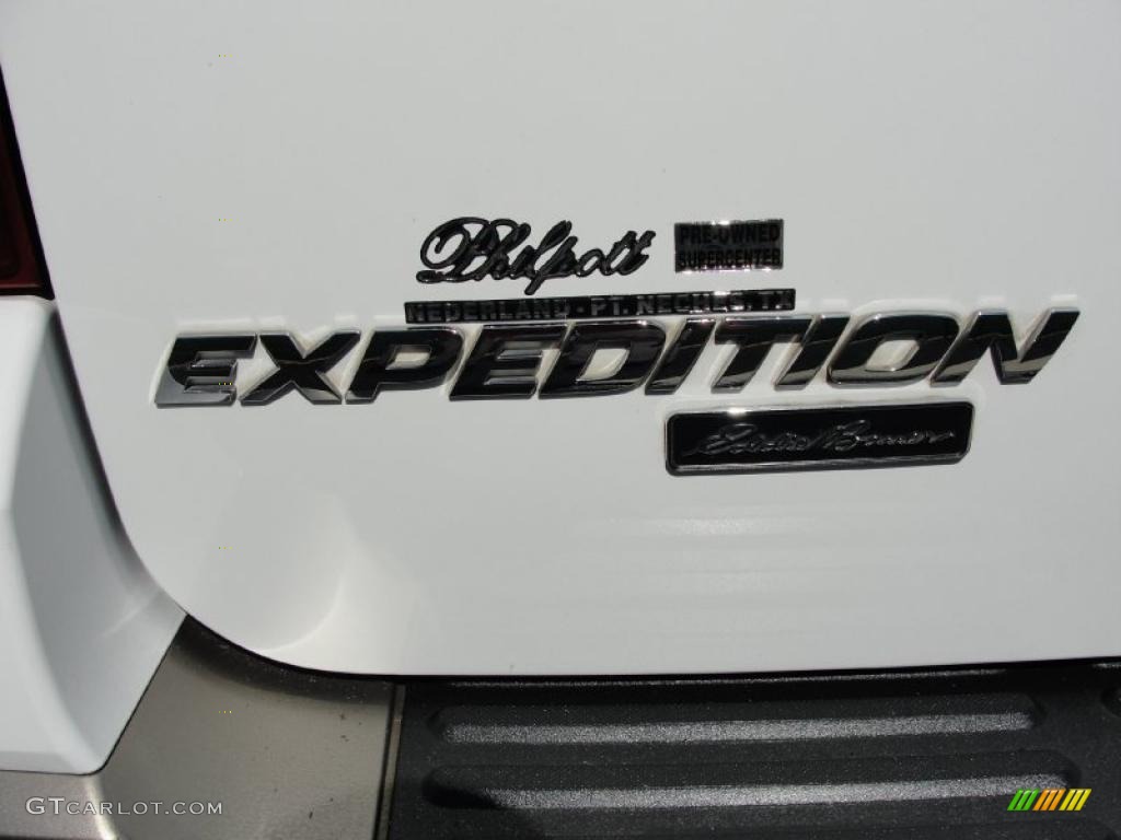 2003 Expedition Eddie Bauer - Oxford White / Medium Parchment photo #23