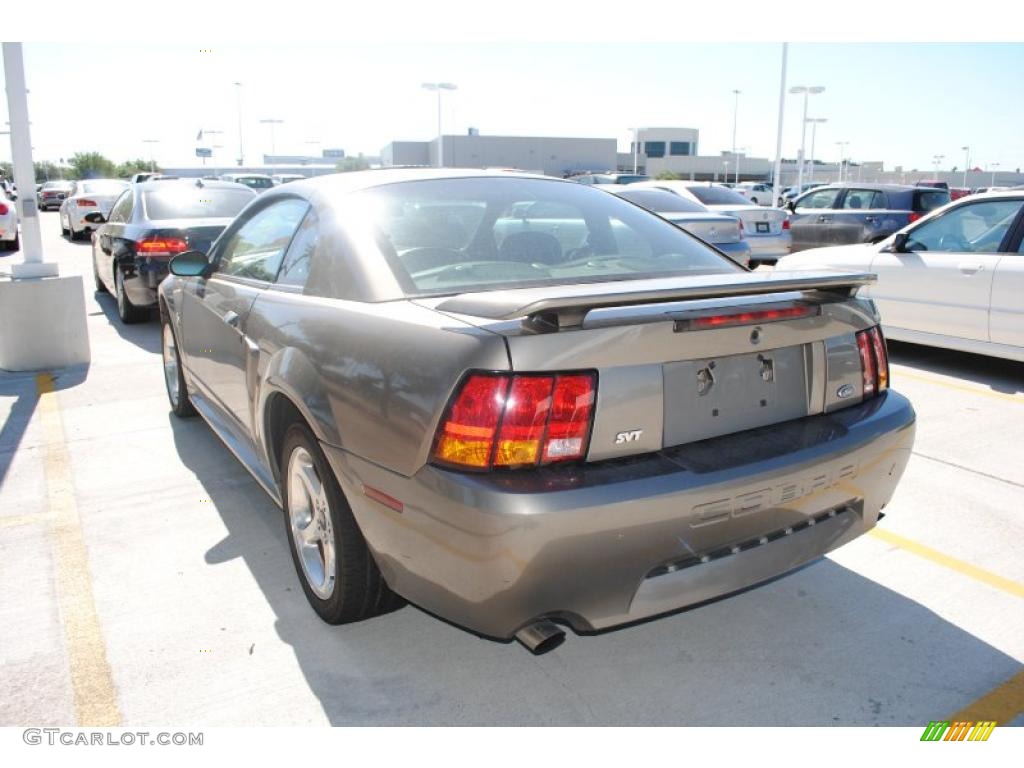 2001 Mustang Cobra Coupe - Mineral Grey Metallic / Dark Charcoal photo #2