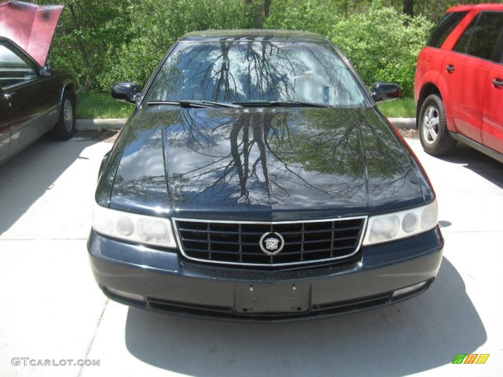 2000 Seville STS - Sable Black / Black photo #2