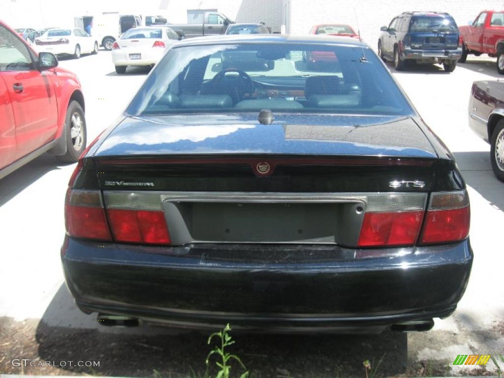 2000 Seville STS - Sable Black / Black photo #4