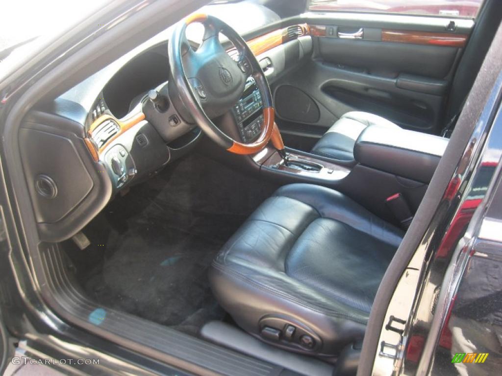 2000 Seville STS - Sable Black / Black photo #7