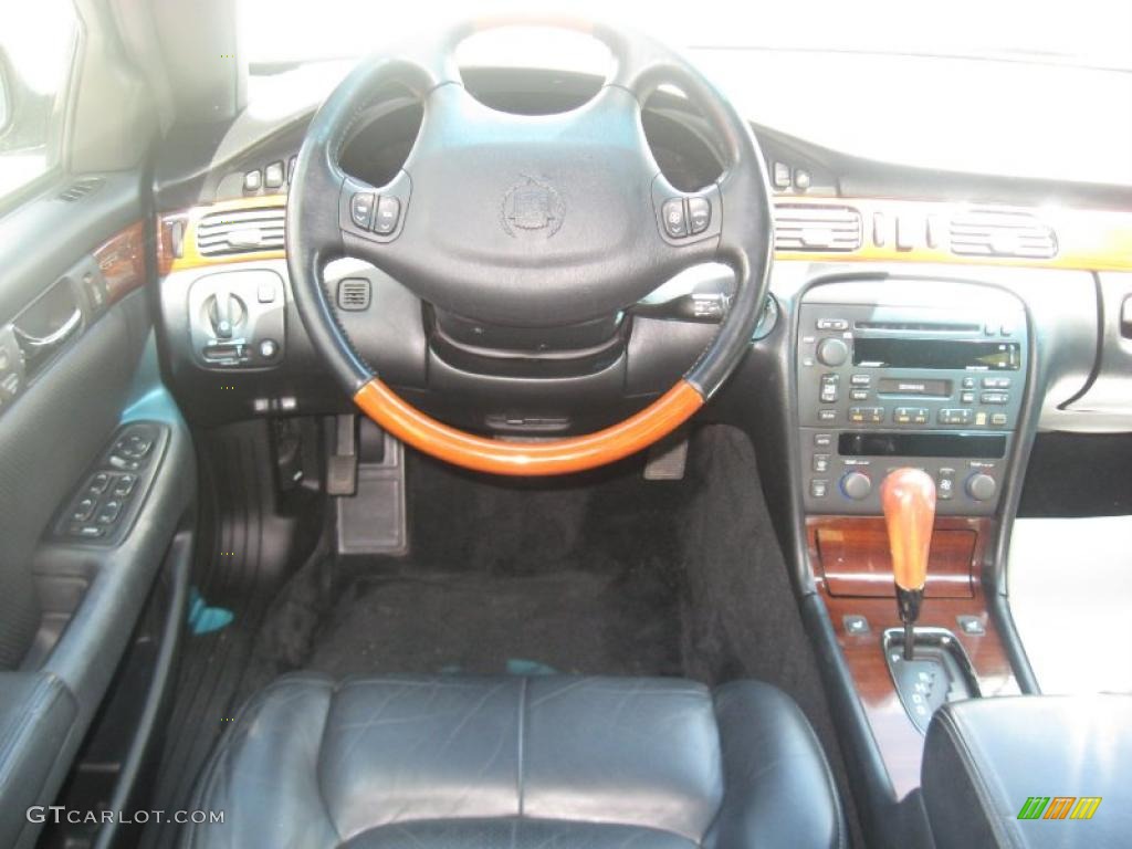 2000 Seville STS - Sable Black / Black photo #9