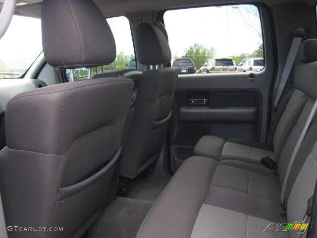 2005 F150 XLT SuperCrew 4x4 - Dark Shadow Grey Metallic / Medium Flint Grey photo #10
