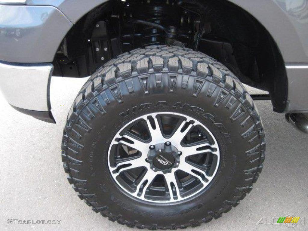 2005 F150 XLT SuperCrew 4x4 - Dark Shadow Grey Metallic / Medium Flint Grey photo #26