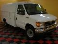 2004 Oxford White Ford E Series Cutaway E350 Commercial Utility Truck  photo #1