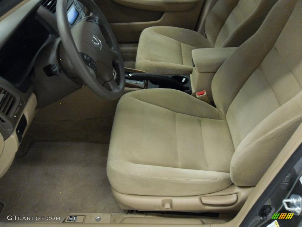 2007 Accord EX Sedan - Carbon Bronze Pearl / Ivory photo #8