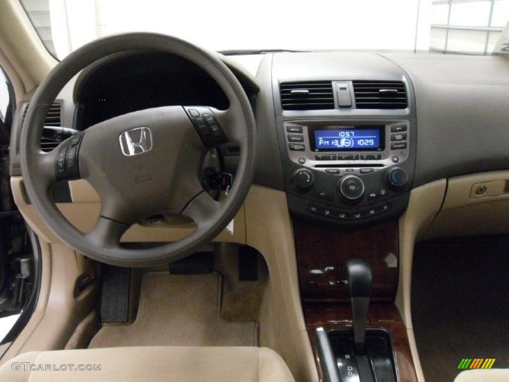 2007 Accord EX Sedan - Carbon Bronze Pearl / Ivory photo #16