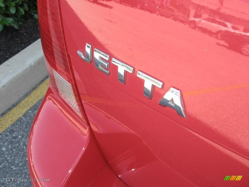 2003 Jetta GL Wagon - Tornado Red / Black photo #38